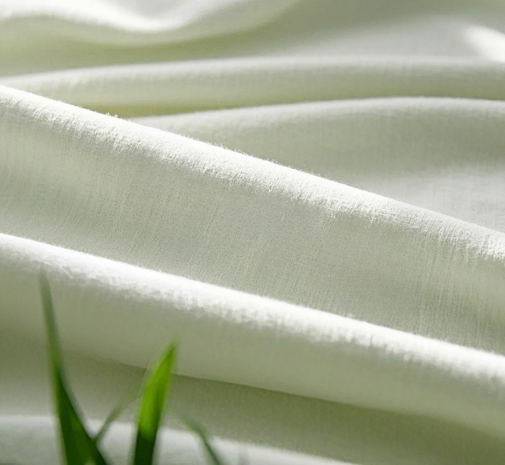 This is a detailed picture of Bamboo Fabric.